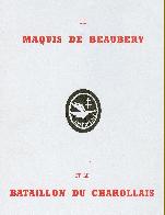 Le livre souvenir "Le maquis de Beaubery et le Bataillon du Charollais"